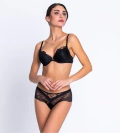 Shorty Couture Adorable En Sexy Noir -Lingerie Sipp adorable en sexy shorty couture noir 2