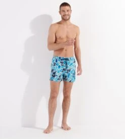 Hom Short De Plage Alain Blue Print 12 Hom Short De Plage Alain Blue Print -Lingerie Sipp alain short de plage p0bi blue print bleu 4