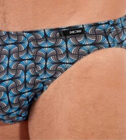 HOM Slip Aloys en Microfibre à Motifs Art Déco Égyptien Bleu et Gris - Sous-vêtement Confort 10 HOM Slip Aloys en Microfibre à Motifs Art Déco Égyptien Bleu et Gris - Sous-vêtement Confort -Lingerie Sipp aloys comfort micro p284 dark grey print p284 dark grey print 2