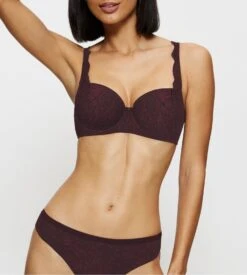 Triumph Soutien Gorge Corbeille Amourette Charm Deep Burgundy