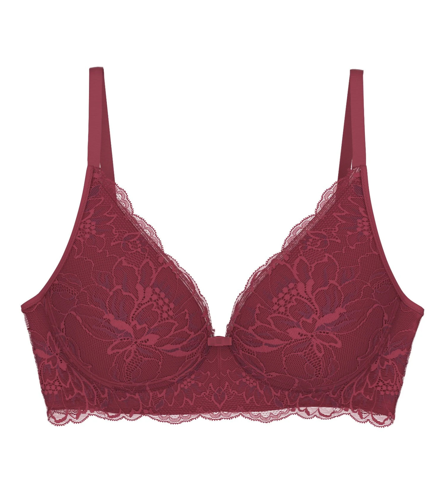 Triumph Soutien Gorge Sans Armatures Rose Framboise En Dentelle Amourette Charm Sweet Marsala 4 Triumph Soutien Gorge Sans Armatures Rose Framboise En Dentelle Amourette Charm Sweet Marsala – Image 2