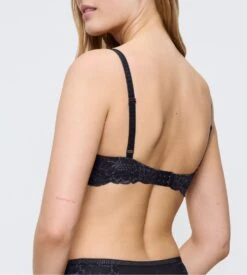 Triumph Soutien Gorge Sans Armatures En Dentelle Gris/bleu Amourette Charm Ink Gray -Lingerie Sipp amourette charm soutien gorge sans armatures ink gray 4