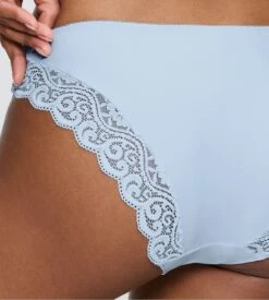 Triumph Culotte Tai Bleue Avec Dentelle Amourette Ice -Lingerie Sipp amourette culotte bleue femme ice 3
