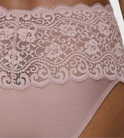 Triumph Culotte Maxi Amourette Mauve Rose 11 Triumph Culotte Maxi Amourette Mauve Rose -Lingerie Sipp amourette maxi 1347 mauve rose 3