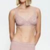 Triumph Soutien Gorge Sans Armatures Amourette Mauve Rose -Lingerie Sipp amourette n sg sans armature 1347 mauve rose