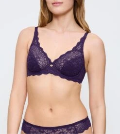 Triumph Soutien Gorge Violet Avec Armatures Amourette Royal Purple