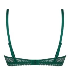 Soutien Gorge à Coques Push Up Vert Atelier Séduction Vert Anglais -Lingerie Sipp atelier seduction soutien gorge coque vert anglais 4