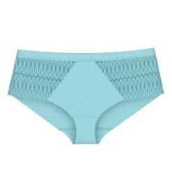 Triumph Culotte Haute Aura Spotlight Silver Blue -Lingerie Sipp aura spotlight culotte 1780 silver blue 1