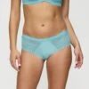 Triumph Culotte Haute Aura Spotlight Silver Blue -Lingerie Sipp aura spotlight culotte 1780 silver blue