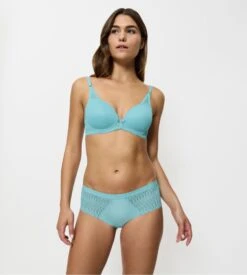 Triumph Culotte Haute Aura Spotlight Silver Blue -Lingerie Sipp aura spotlight culotte 1780 silver blue 5