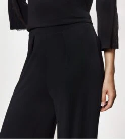 Triumph Pantalon Large A Pinces Aura Spotlight Noir -Lingerie Sipp aura spotlight pant large a pince noir 2