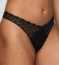 MARIE JO String Aven Noir -Lingerie Sipp aven string noir 3