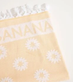 Banana Moon Serviette De Plage Bayahoo Azusa Jaune
