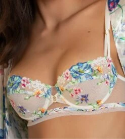 Soutien Gorge Corbeille Baisers Légers Bleus Légers -Lingerie Sipp baisers legers sga corbeille bleus legers 3