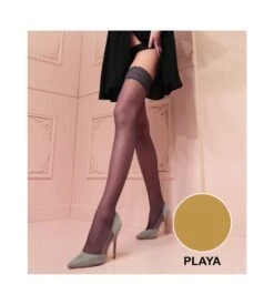 Bas Autofixant 20D Trasparenze Rosy PLAYA