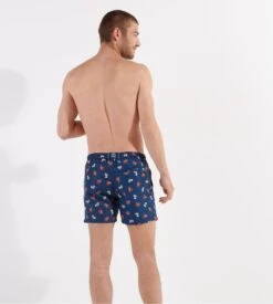 Short De Plage Imprimé Pour Homme Beach Club Bleu 11 Short De Plage Imprimé Pour Homme Beach Club Bleu -Lingerie Sipp beach club short de plage i0ra navy print bleu 3