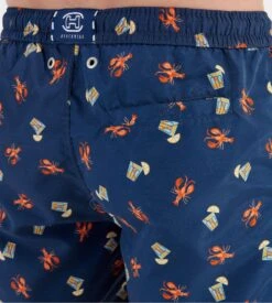 Short De Plage Imprimé Pour Homme Beach Club Bleu 12 Short De Plage Imprimé Pour Homme Beach Club Bleu -Lingerie Sipp beach club short de plage i0ra navy print bleu 4