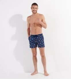 Short De Plage Imprimé Pour Homme Beach Club Bleu 13 Short De Plage Imprimé Pour Homme Beach Club Bleu -Lingerie Sipp beach club short de plage i0ra navy print bleu 5