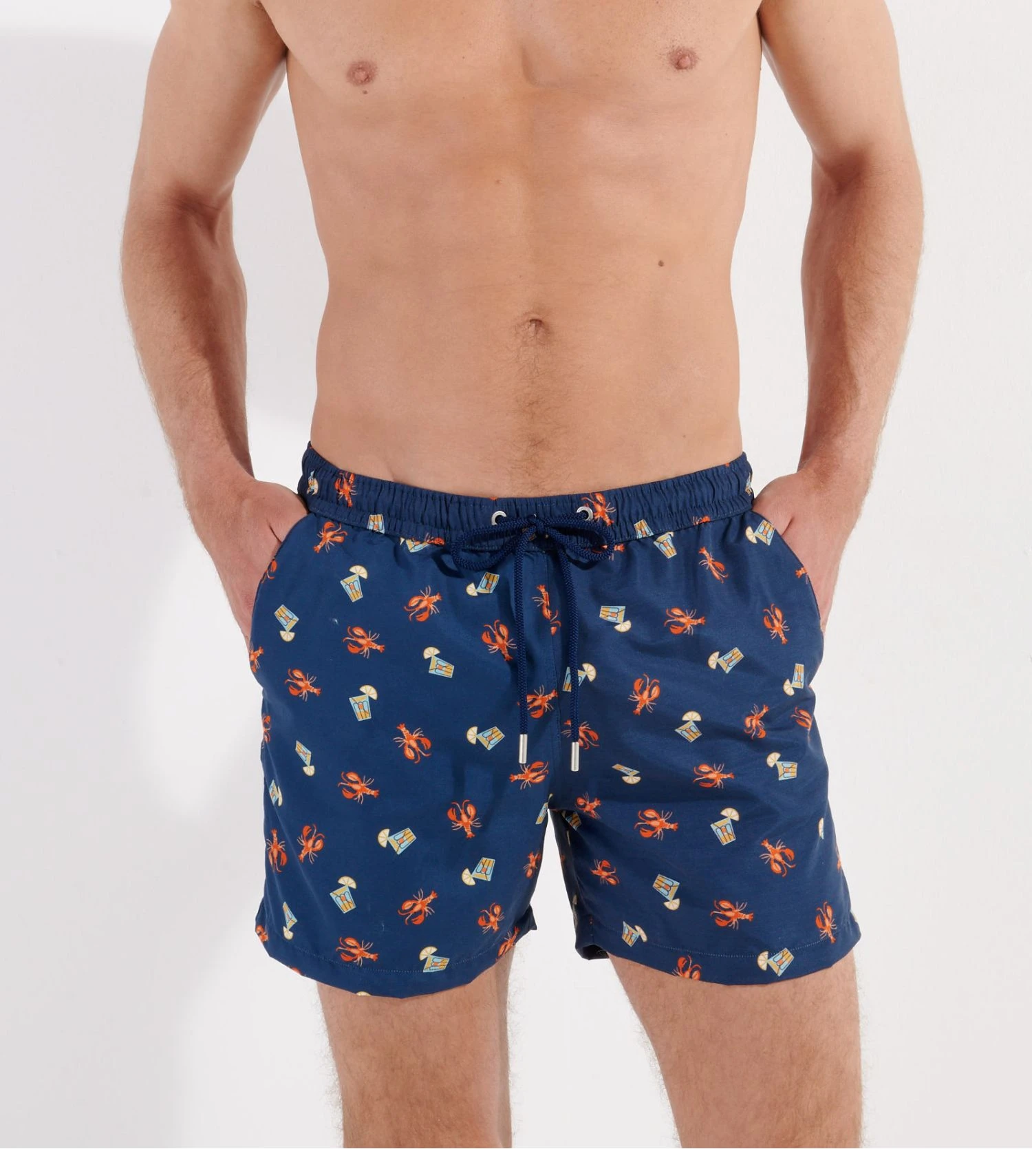 Short De Plage Imprimé Pour Homme Beach Club Bleu 3 Short De Plage Imprimé Pour Homme Beach Club Bleu