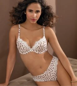 Tanga à Pois Et Dentelle Belle à Craquer Pépites De Chocolat -Lingerie Sipp belle a craquer tanga pepites de chocolat 3