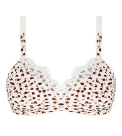 Soutien Gorge Sans Armatures (bonnet D, E) Imprimé Pépites De Chocolat Belle à Craquer