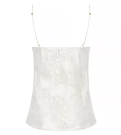 Lise Charmel Bellissime Amour Écru Nacre – Caraco en Viscose et Soie Dévorée -Lingerie Sipp bellissime amour caraco soie 0199 ecru nacre blanc 3