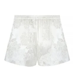 Short en Viscose Lise Charmel Bellissime Amour – Écru Nacre Dentelle Jacquard -Lingerie Sipp bellissime amour short soie 0199 ecru nacre blanc 6