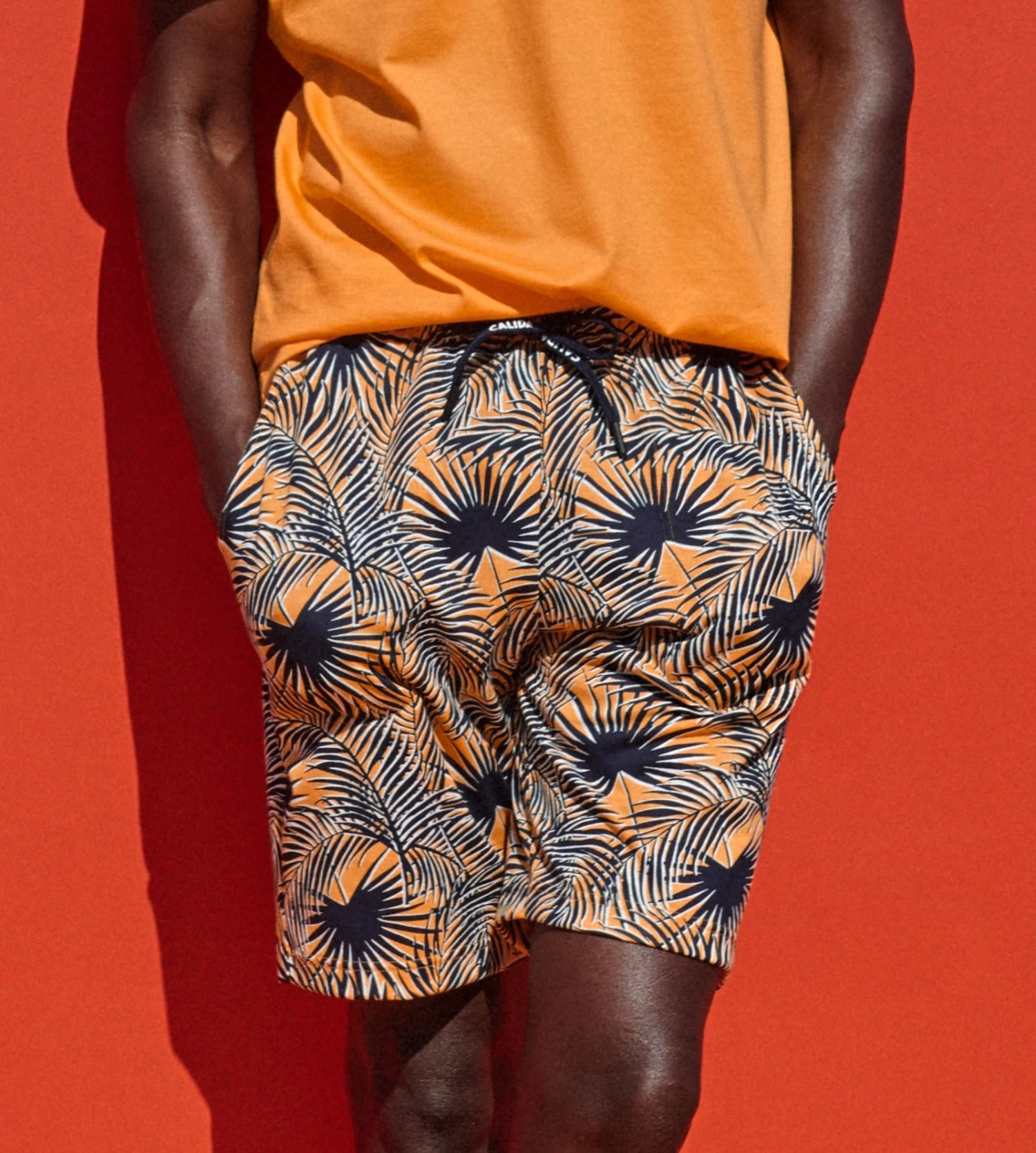 Calida Bermuda En Coton Rmx Sleep Time Off Blazing Orange 3 Calida Bermuda En Coton Rmx Sleep Time Off Blazing Orange