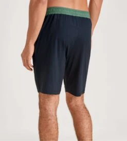 Calida DeepSleepWear Balancing Bermuda Dark Sapphire - Short de Nuit Thermorégulant en Jersey -Lingerie Sipp bermuda nui h dark sapphire bleu 2