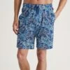 Calida Short De Nuit Bleu Homme RMX Sleep Time Off