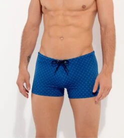 Hom Boxer De Bain Hendaye Bleu