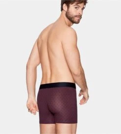 Boxer En Coton Pour Homme Bordeaux EDEN PARK -Lingerie Sipp boxer bdj95 bordeaux eden park 3