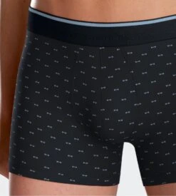 Eden Park Boxer Homme en Coton Stretch - Marine avec Motifs Noeuds Papillon Bleu Ciel -Lingerie Sipp boxer bleu ciel muscaris 2