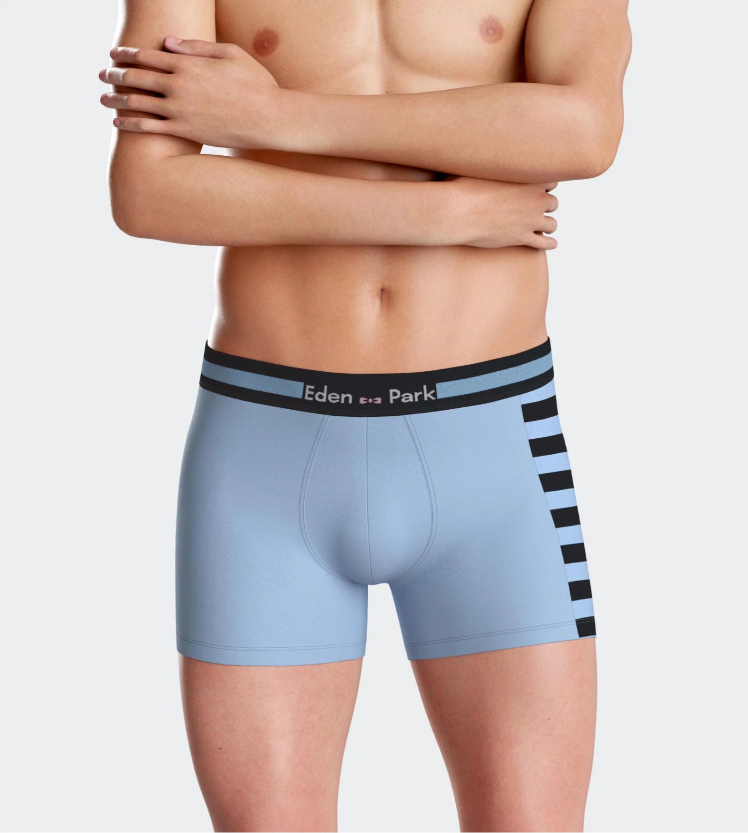 Eden Park Boxer En Coton Bleu Ciel À Rayures Noires - Sous-vêtement Sport Chic Homme 7 Eden Park Boxer En Coton Bleu Ciel À Rayures Noires - Sous-vêtement Sport Chic Homme – Image 5