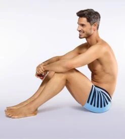 Eden Park Boxer En Coton Bleu Ciel À Rayures Noires - Sous-vêtement Sport Chic Homme 13 Eden Park Boxer En Coton Bleu Ciel À Rayures Noires - Sous-vêtement Sport Chic Homme -Lingerie Sipp boxer bleu ciel muscaris 9