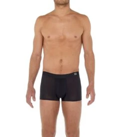 Hom Boxer Comfort H-Fresh Noir – Microfibre Sans Couture Haute Performance -Lingerie Sipp boxer comfort h fresh noir 2