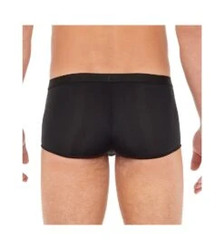 HOM Plumes UP Black Push-Up Trunk – Second Skin Invisible Short Boxer with HO1 Opening 10 HOM Plumes UP Black Push-Up Trunk – Second Skin Invisible Short Boxer with HO1 Opening -Lingerie Sipp boxer court push plumes up 0004 black 3