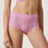 Calida Boxer Pour Dame Sensual Secrets Bubble Gum Pink 2 Calida Boxer Pour Dame Sensual Secrets Bubble Gum Pink -Lingerie Sipp boxer dame 119 bubble gum pink