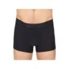 Hom Chic Noir à Rayures Fines - Logo Ton sur Ton Boxer Microfibre -Lingerie Sipp boxer doux a rayures fines chic noir