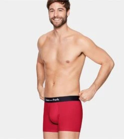 Eden Park Boxer Homme Cerise - Coton Extensible avec Ceinture Nœud Papillon -Lingerie Sipp boxer h bd006 cerise 1