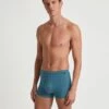 Calida Boxer Homme en Coton Supima Storm Blue – Collection Grafic Cotton Imprimé Géométrique 1 Calida Boxer Homme en Coton Supima Storm Blue – Collection Grafic Cotton Imprimé Géométrique -Lingerie Sipp boxer h ceinture recouverte 528 storm blue