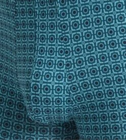 Calida Boxer Homme en Coton Supima Storm Blue – Collection Grafic Cotton Imprimé Géométrique -Lingerie Sipp boxer h ceinture recouverte 528 storm blue 4