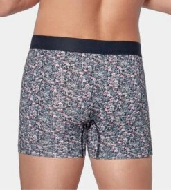 Eden Park Boxer Infinity Bleu Marine à Motif Floral – Sous-vêtement Chic en Coton Premium -Lingerie Sipp boxer h fleuri bl058 infinity 2