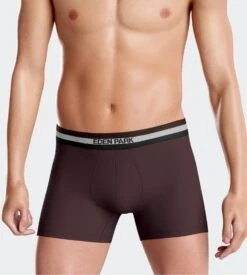 Eden Park Lot de 2 Boxers Fudge & Marine – Coton Premium avec Ceinture Logo Signature -Lingerie Sipp boxer h lot de 2 bn013 fudge marine 3