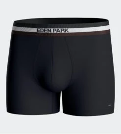 Eden Park Lot de 2 Boxers Fudge & Marine – Coton Premium avec Ceinture Logo Signature -Lingerie Sipp boxer h lot de 2 bn013 fudge marine 5