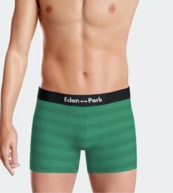 Lot de 2 Boxers Eden Park – Imprimé Canope & Marine Uni – Coton Premium Stretch -Lingerie Sipp boxer h lot de 2 gn082 canope marine 5