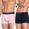Eden Park Lot de 2 Boxers Homme Rose et Noir – Coton Stretch Premium -Lingerie Sipp boxer h lot de 2 pkd85 rose rose