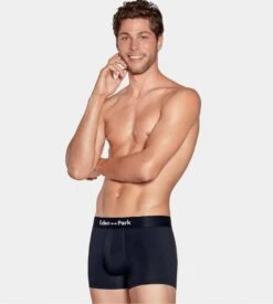 Eden Park Lot de 2 Boxers Homme Rose et Noir – Coton Stretch Premium -Lingerie Sipp boxer h lot de 2 pkd85 rose rose 3