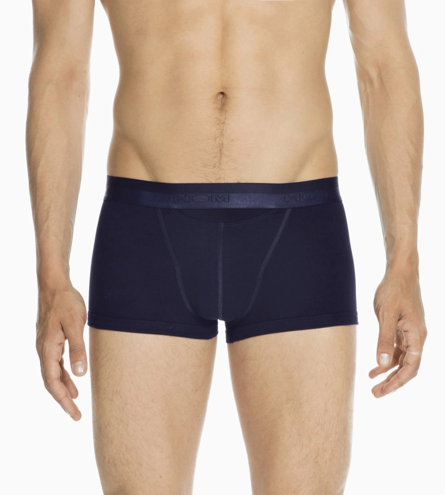Hom Boxer HO1 Marine – Boxer Homme à Ouverture Horizontale en Coton et Modal 4 Hom Boxer HO1 Marine – Boxer Homme à Ouverture Horizontale en Coton et Modal – Image 2