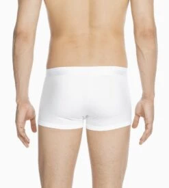 Hom Boxer HO1 Blanc - Sous-vêtement Homme avec Ouverture Horizontale en Coton Modal -Lingerie Sipp boxer ho1 avec ouverture horizontale blanc 1
